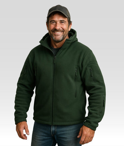 Marco Fleece Jacke Grün
