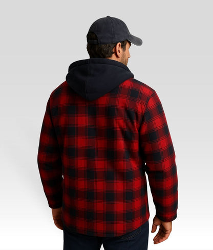 Bruno Fleece Jacke Rot