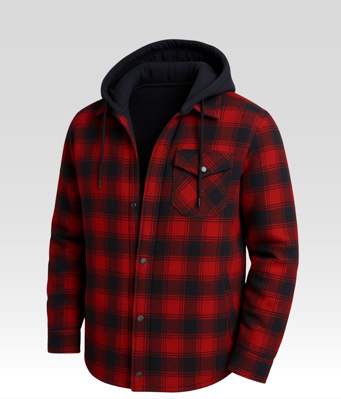 Bruno Fleece Jacke Rot