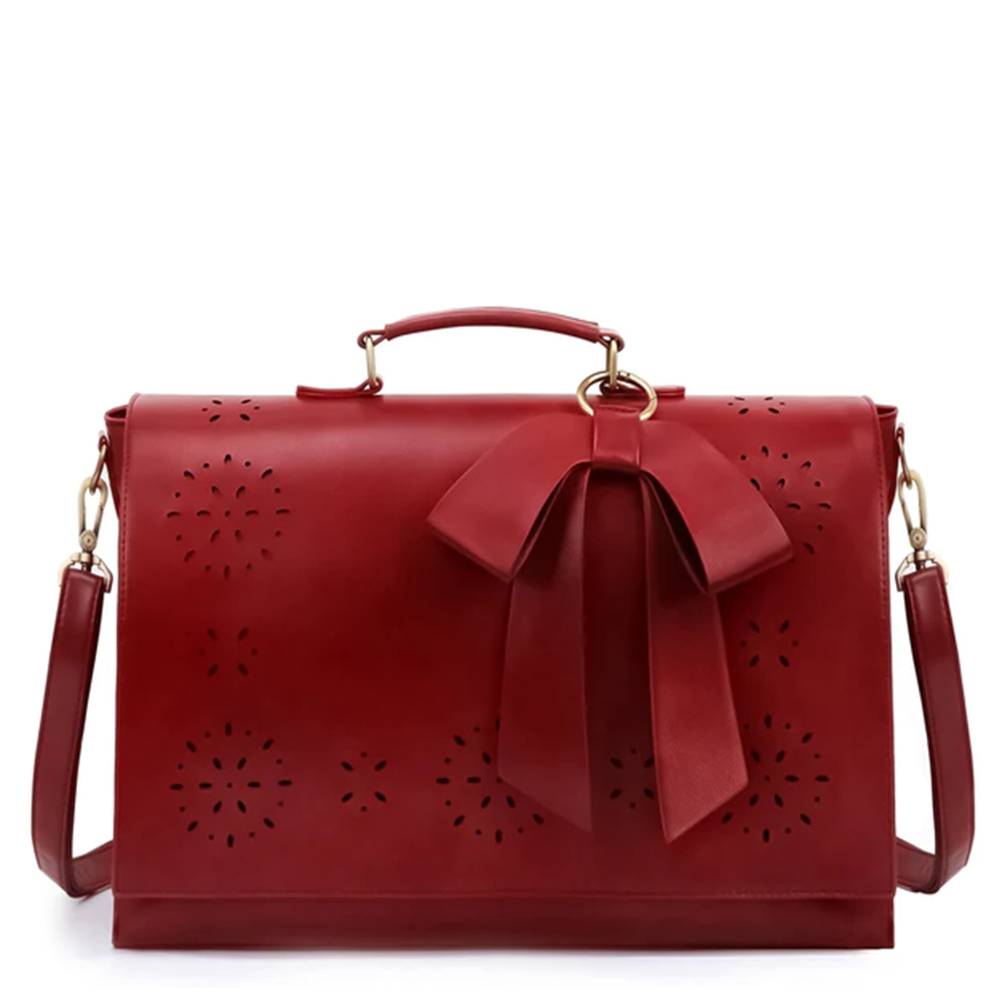 Chic Bow-Tie Satchel