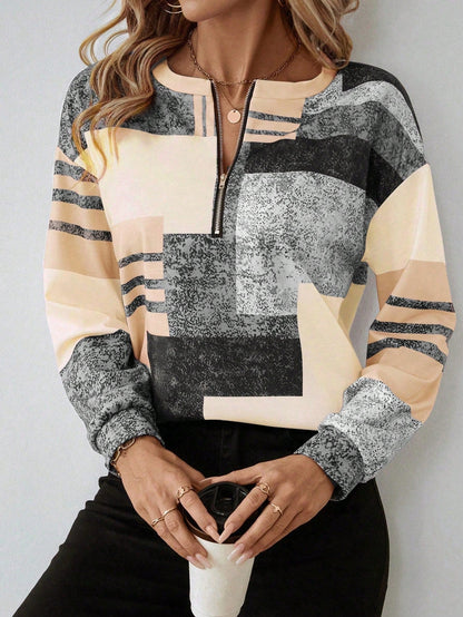 Amy | Half-Zip Sweater