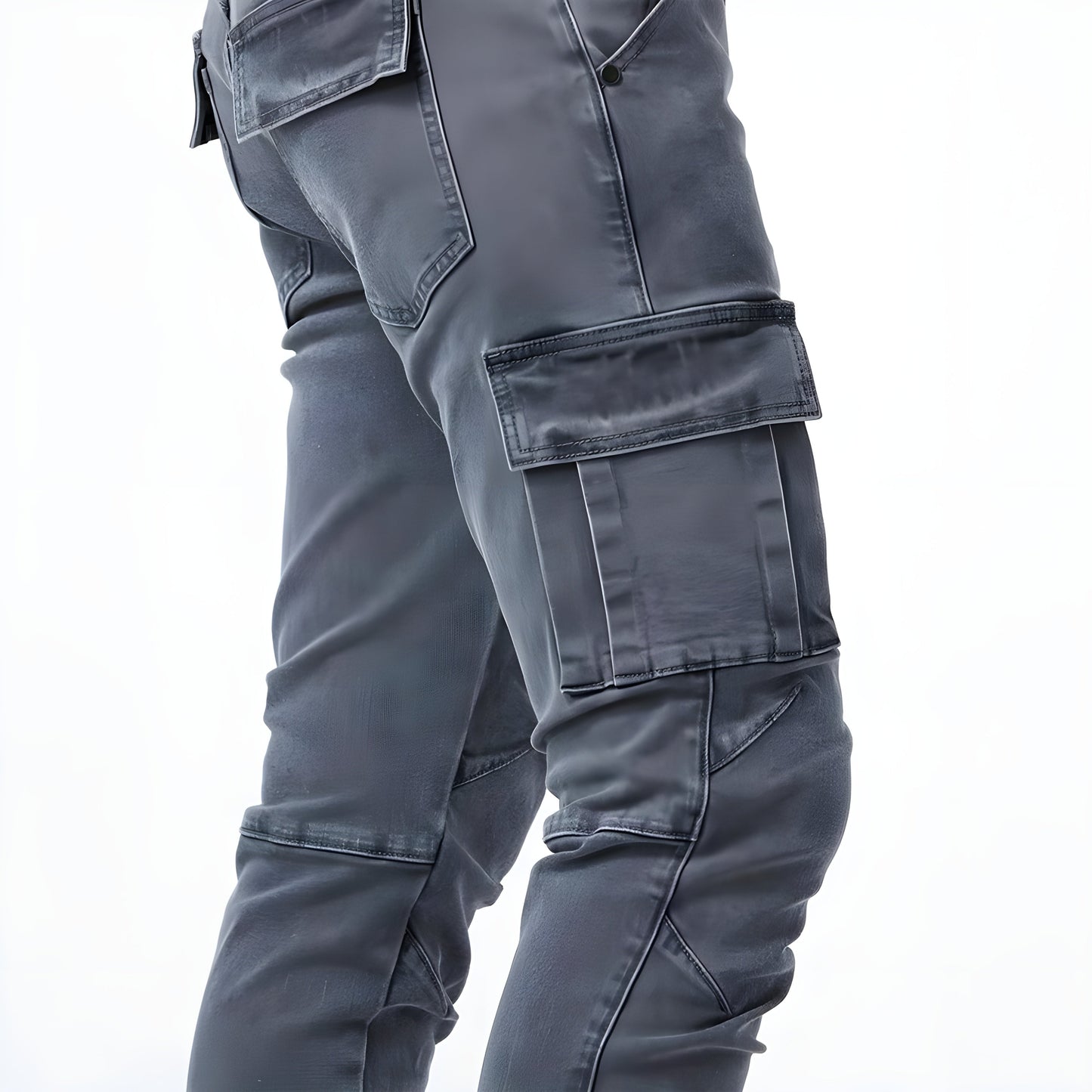 Samuel™ | Stretch Denim Cargo-Hose