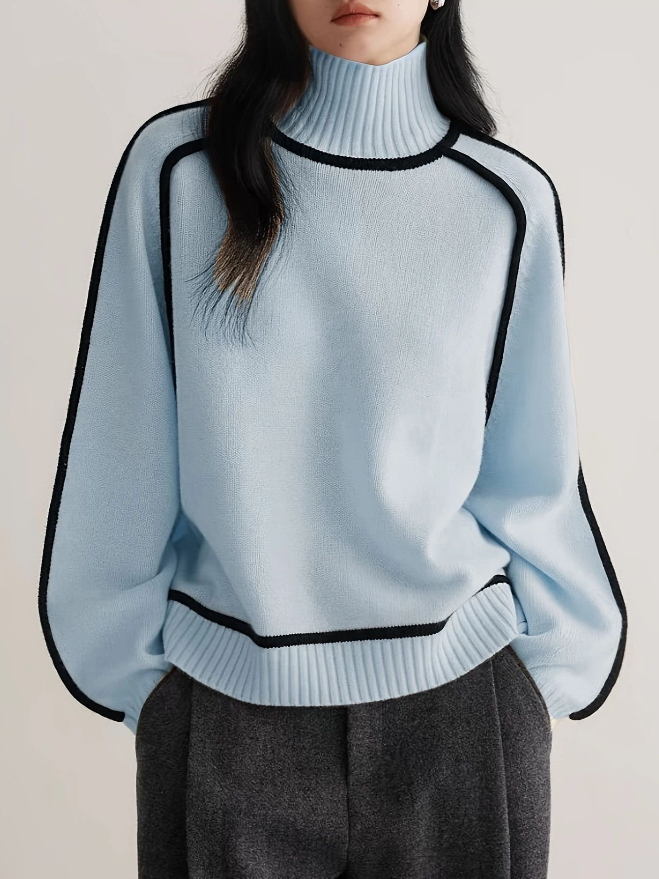Claire | Eleganter Rollkragenpullover