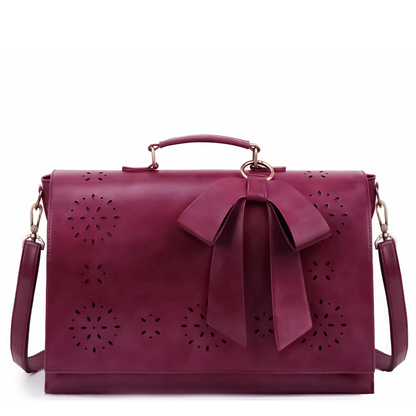 Chic Bow-Tie Satchel