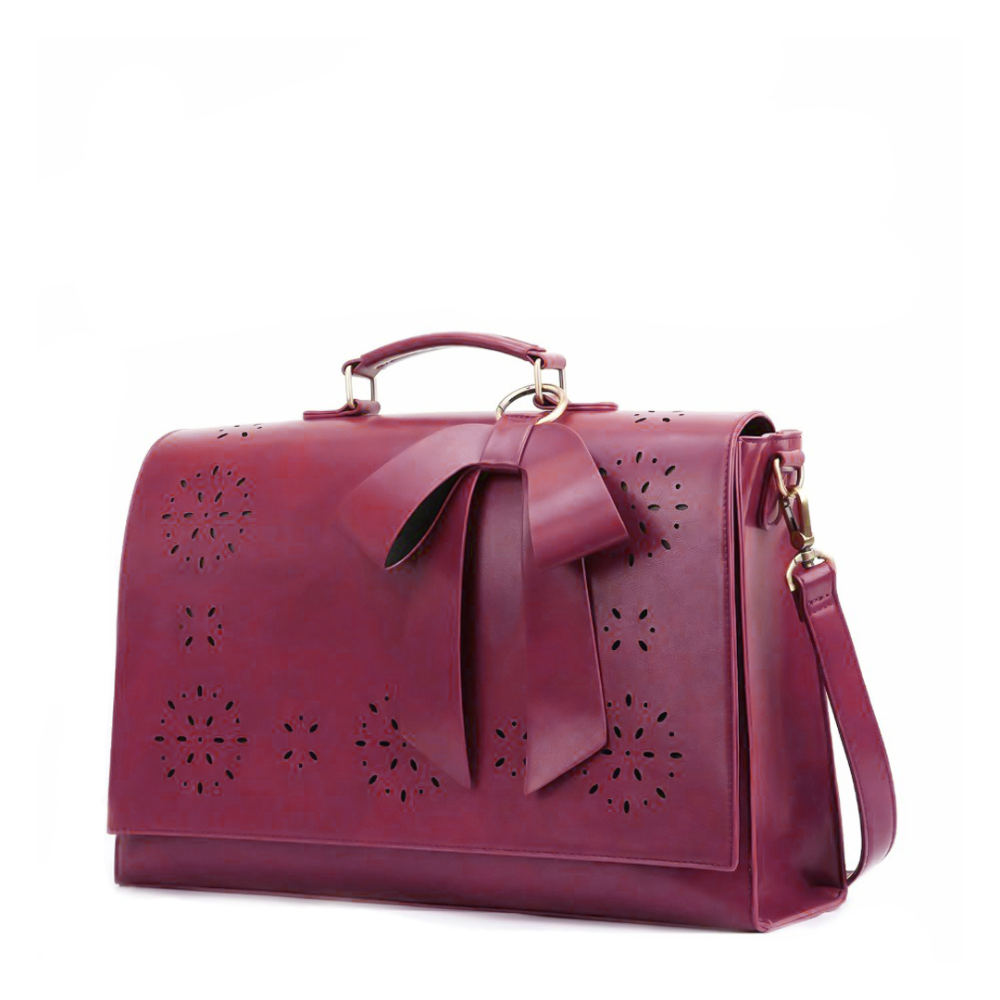 Chic Bow-Tie Satchel