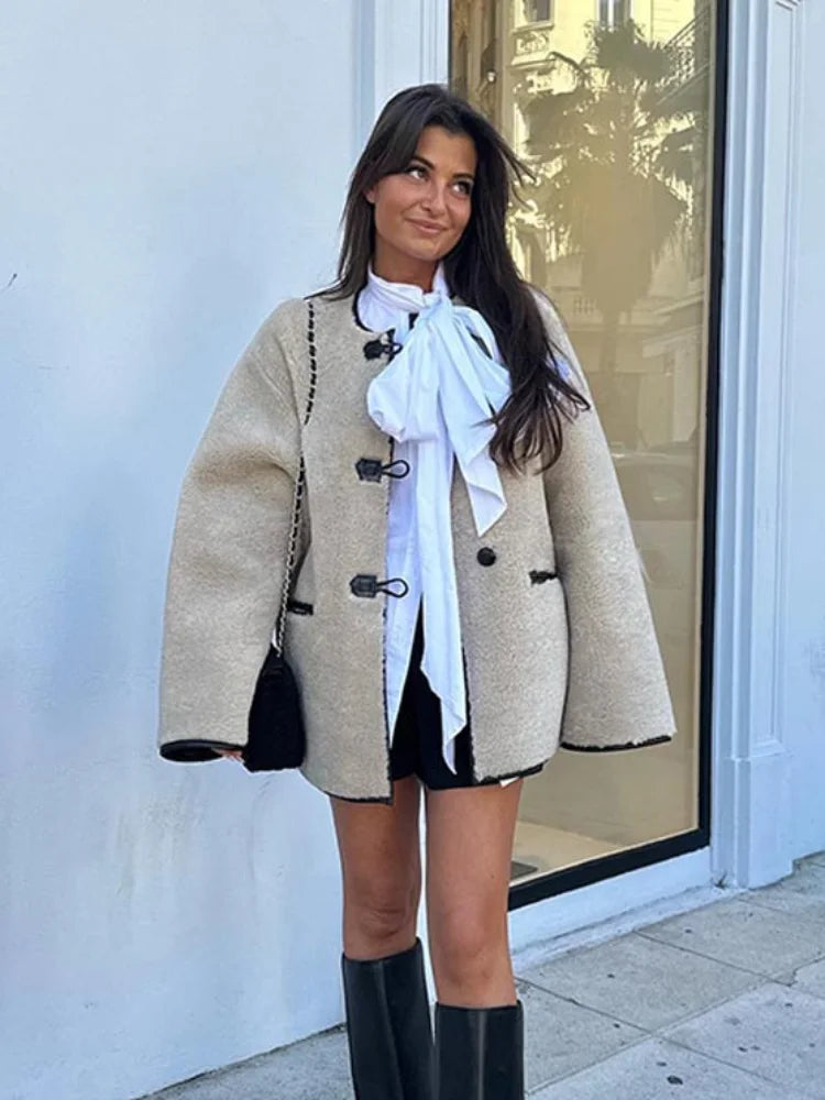 Nicole | Elegante Wollmantel