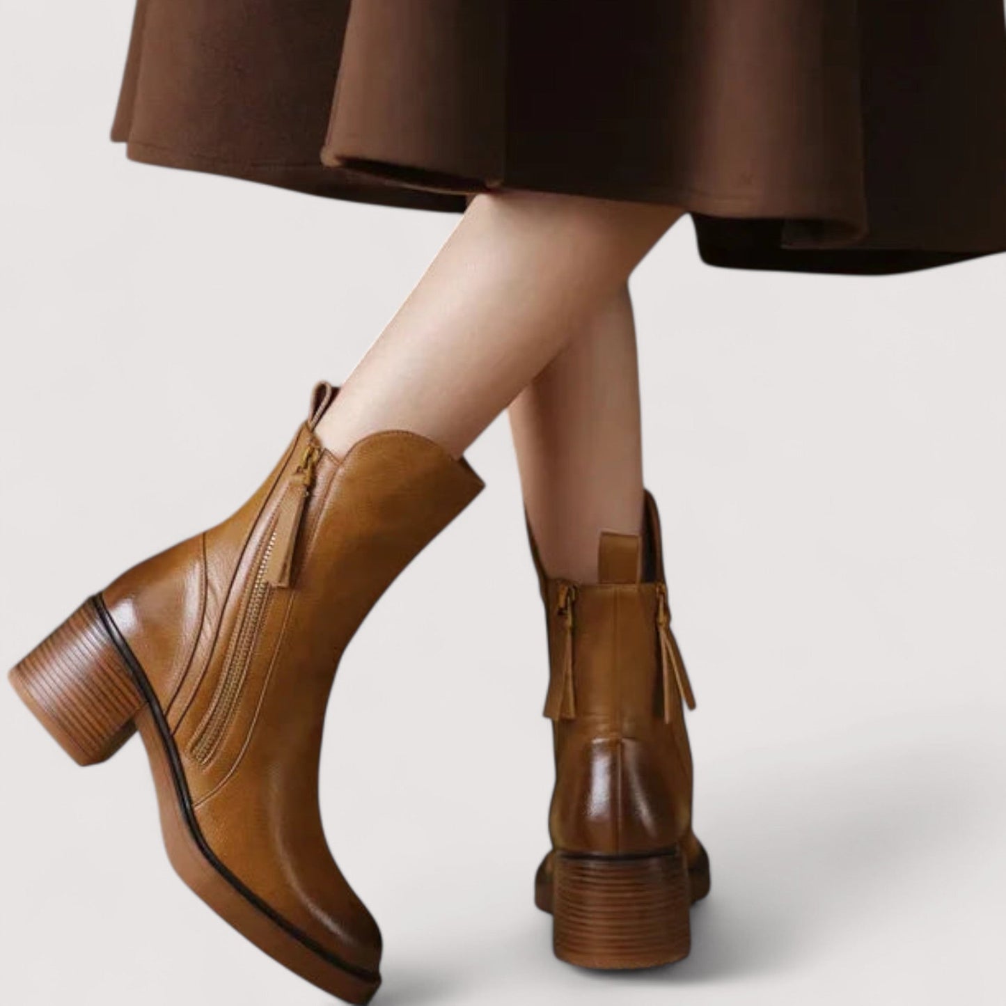 Adriana™ | Lederstiefeletten