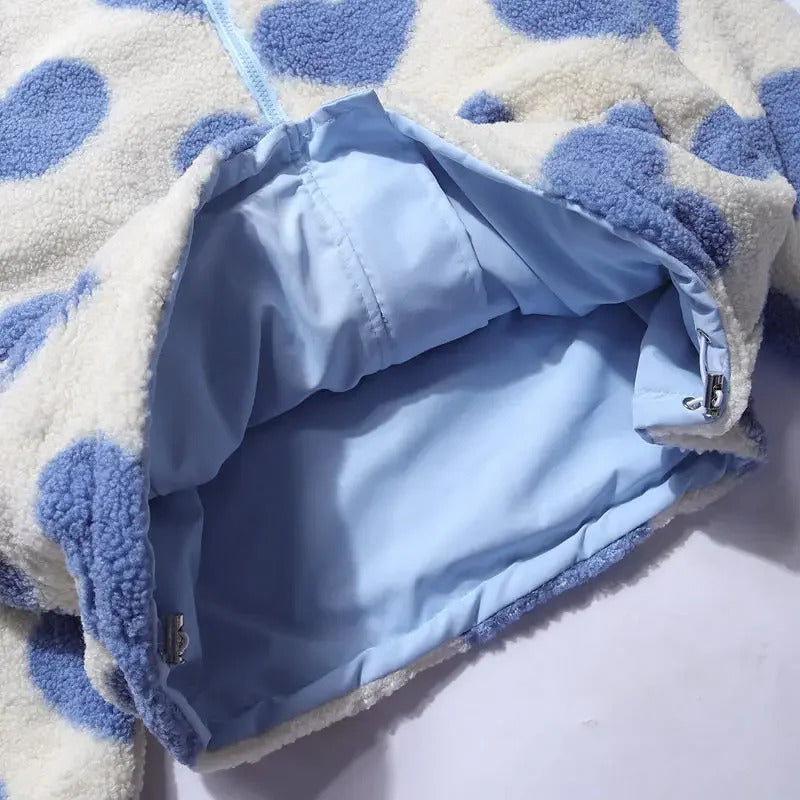 Elsie | Wende-Herzjacke für Damen