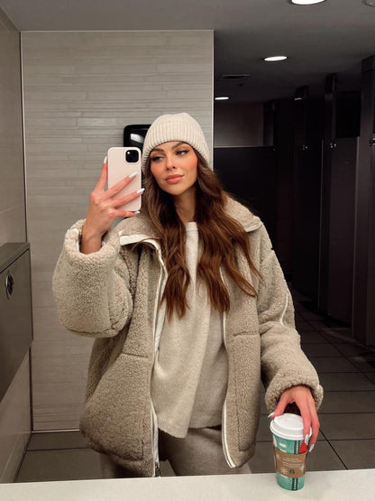 Charlotte | Bequeme Fleecejacke