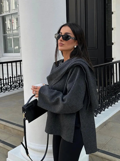 Lucille | Elegant Cape Coat