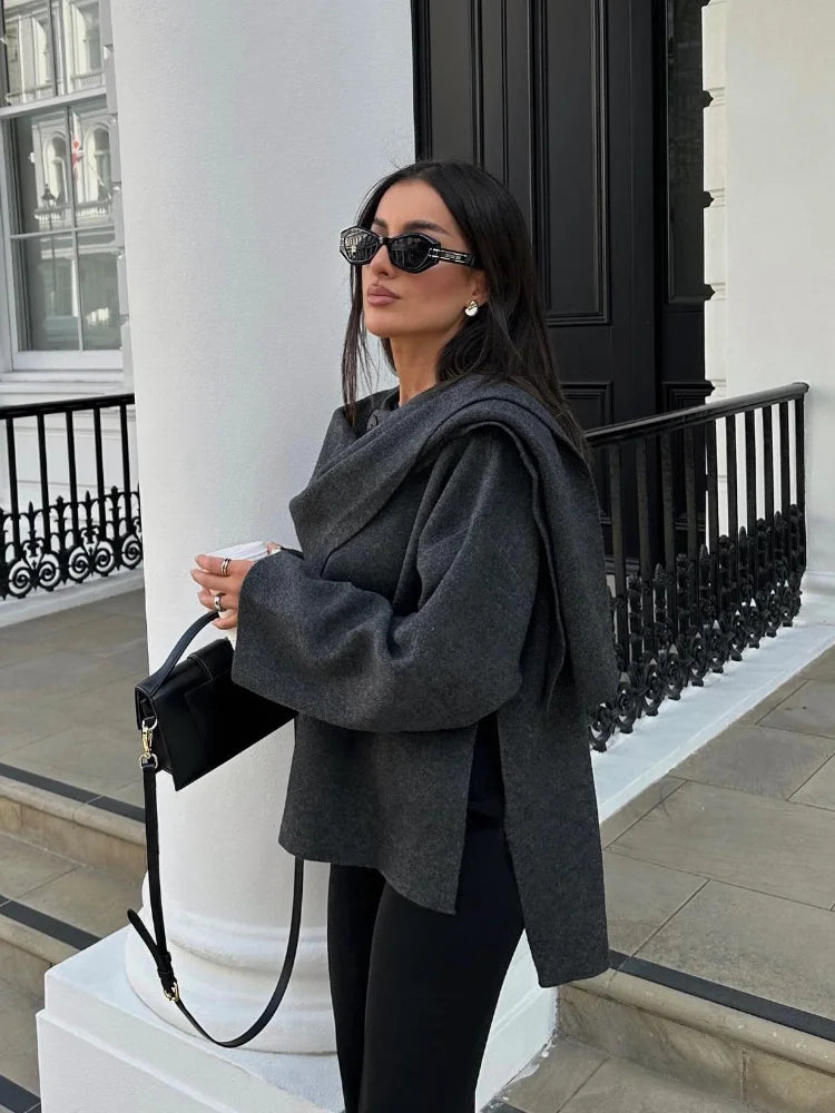 Lucille | Elegant Cape Coat