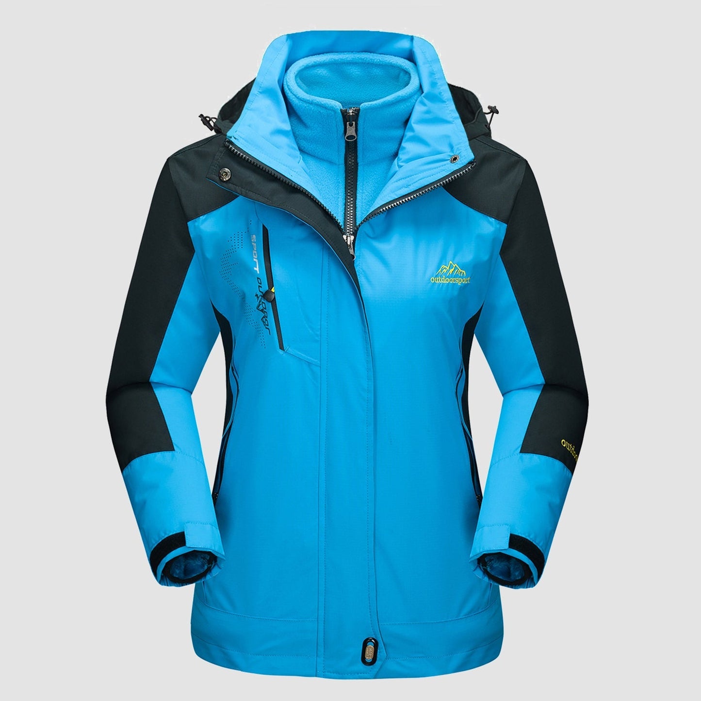 3-in-1 Wasserdichte Fleecejacke