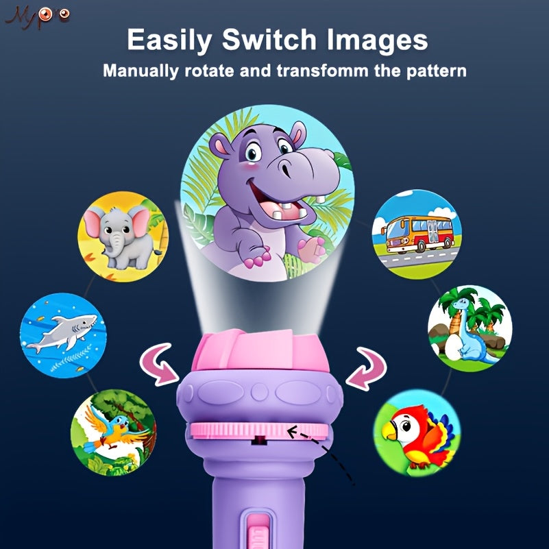 Kinder Projektor Taschenlampe – Lernen wird zum Abendritual