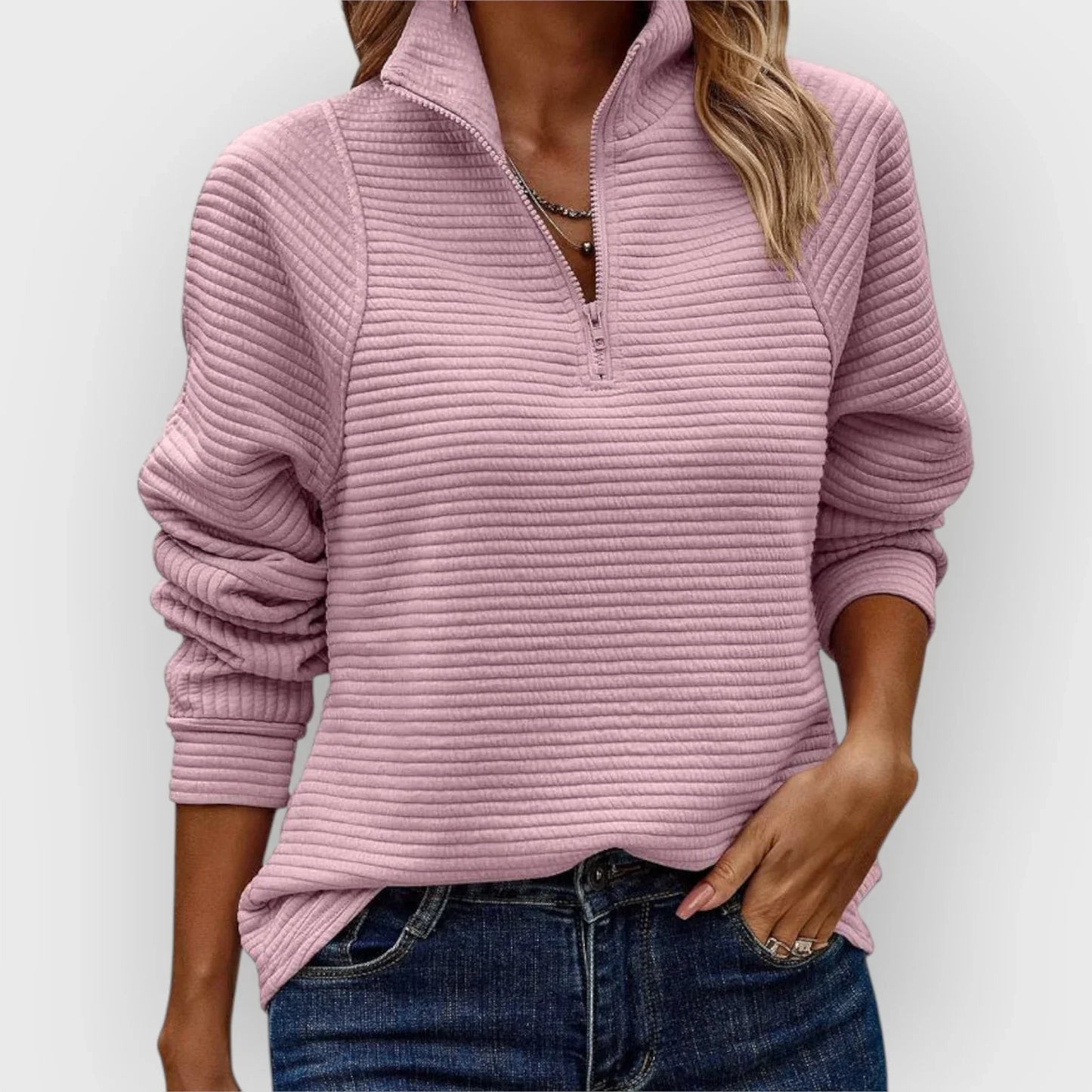 Olivia | Half-Zip Sweatshirt