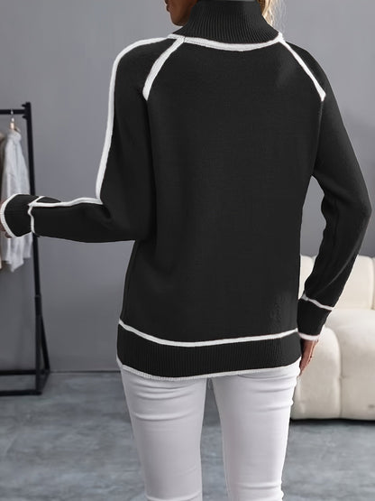 Janice | Hochkragen-Pullover