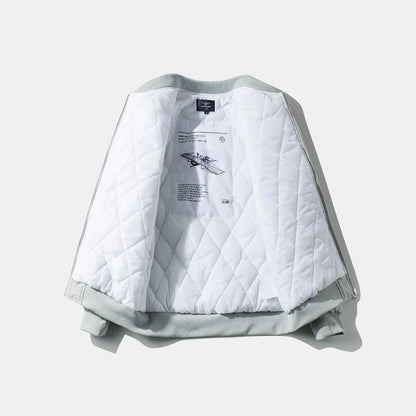 Überdimensionale gefütterte NASA-Druckjacke