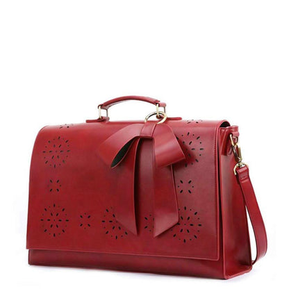 Chic Bow-Tie Satchel