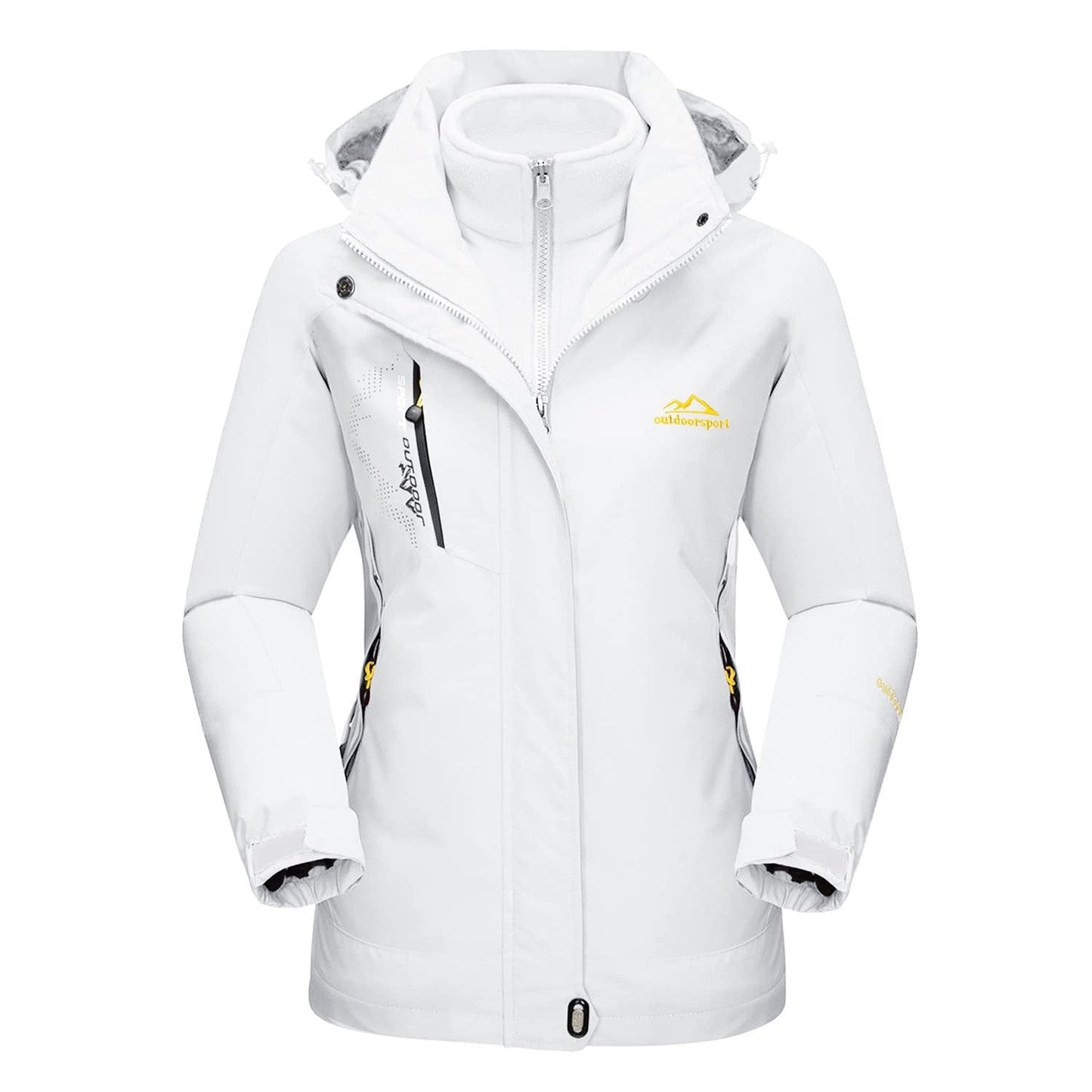 3-in-1 Wasserdichte Fleecejacke