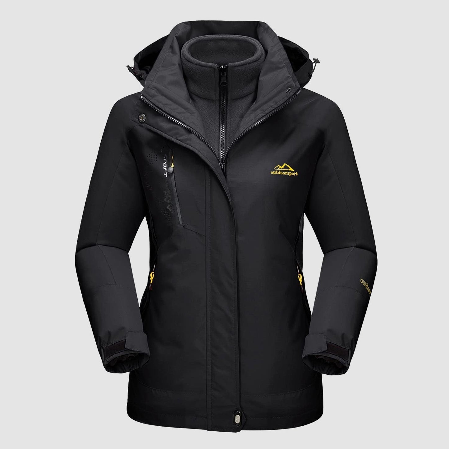 3-in-1 Wasserdichte Fleecejacke