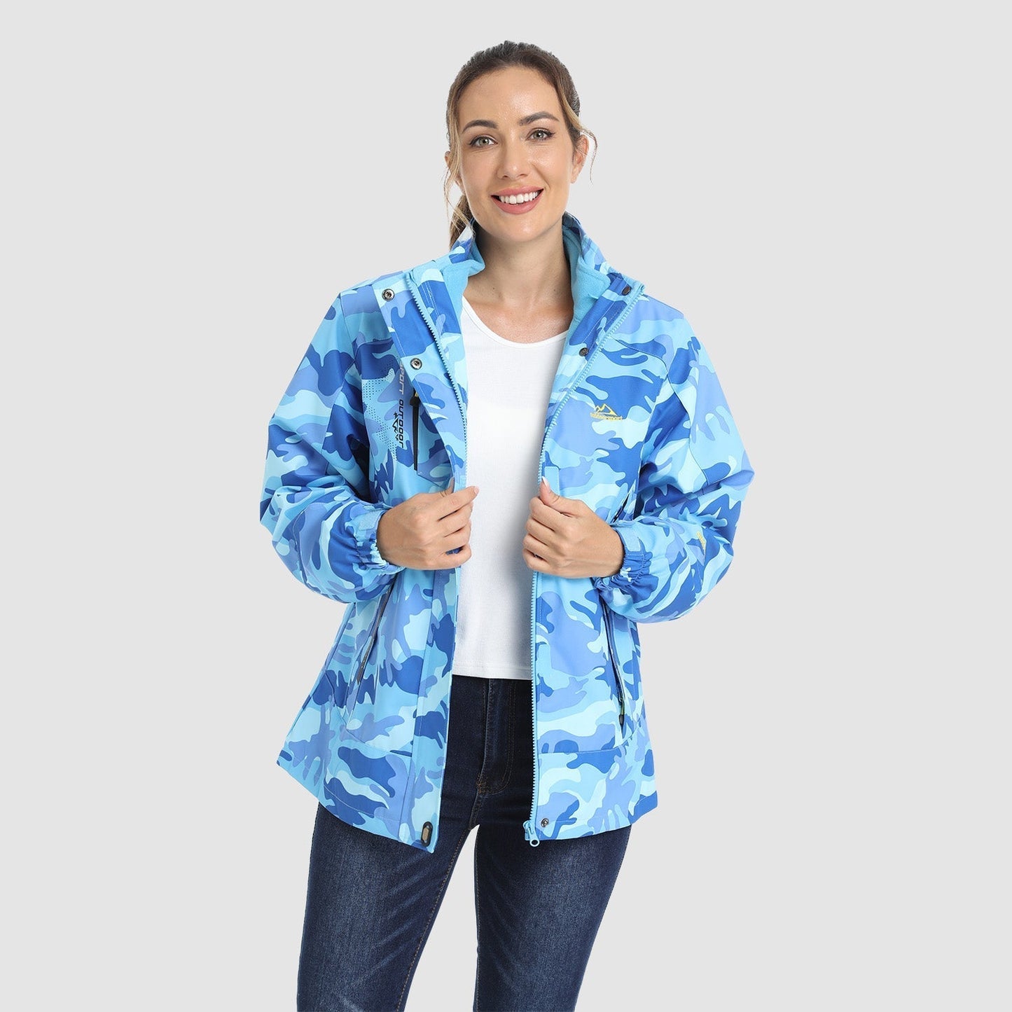 3-in-1 Wasserdichte Fleecejacke