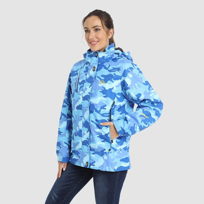 3-in-1 Wasserdichte Fleecejacke