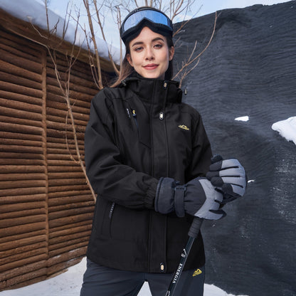 3-in-1 Wasserdichte Fleecejacke