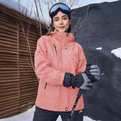 3-in-1 Wasserdichte Fleecejacke