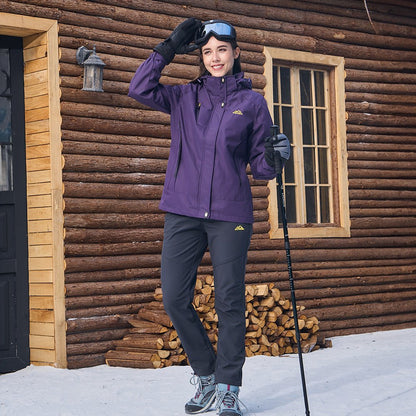 3-in-1 Wasserdichte Fleecejacke